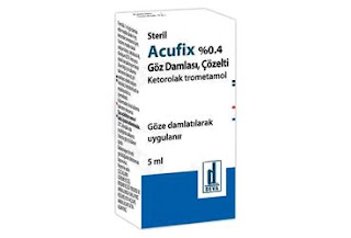 Acufix Göz Damlası %0.4 5 ml ne işe yarar, ne için kullanılır, nedir, muadili, fiyatı, reçetesiz fiyatı, yan etkileri, nasıl kullanılır Acufix Göz Damlası %0.4 5 ml ne işe yarar, ne için kullanılır, nedir, muadili, fiyatı, reçetesiz fiyatı, yan etkileri, nasıl kullanılır